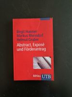 Buch: Abstract, Exposé und Förderantrag