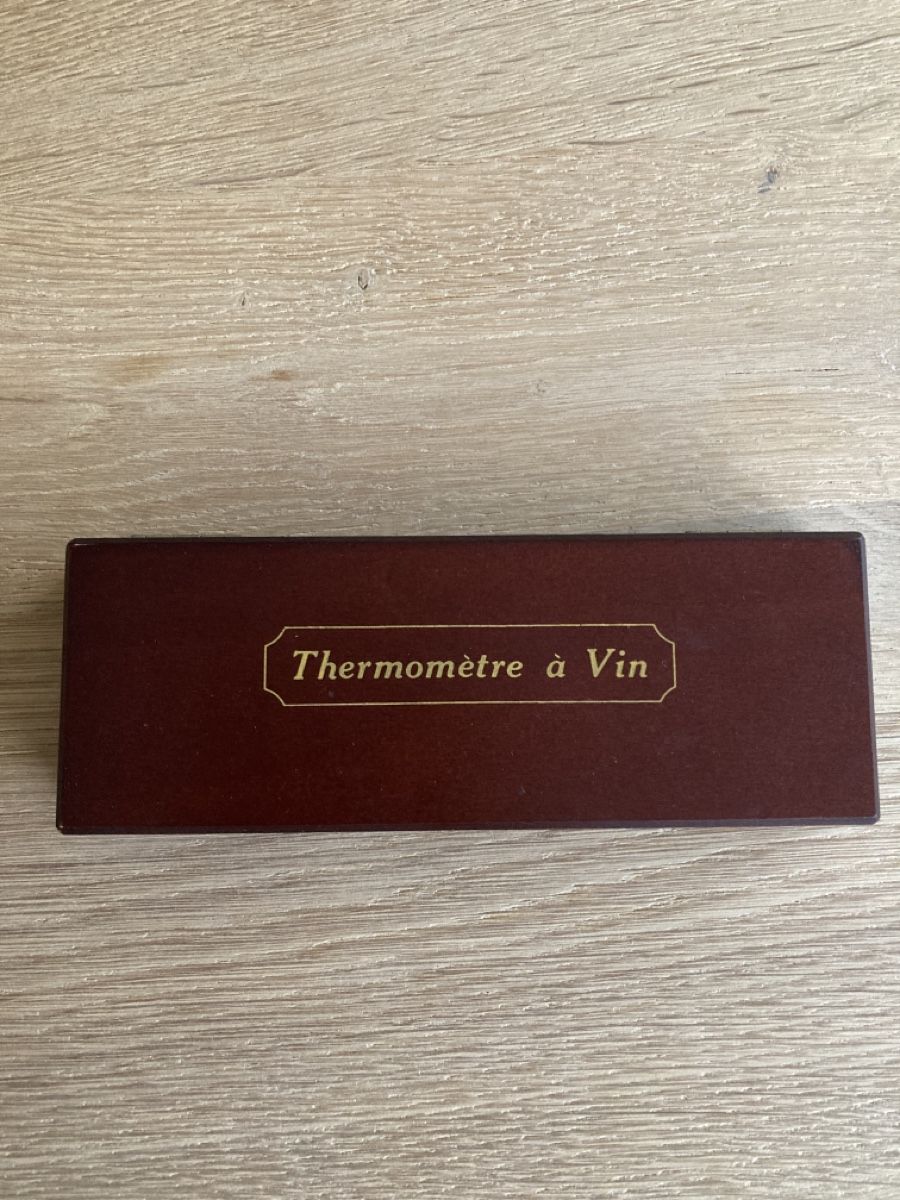 Altro per la casa: Weinthermometer in Holzschachtel – Nuovo (secondo la descrizione) da Frenkendorf venduto da silasho 1