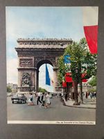 Original Vintage Poster - Paris: Arc de Tromphe