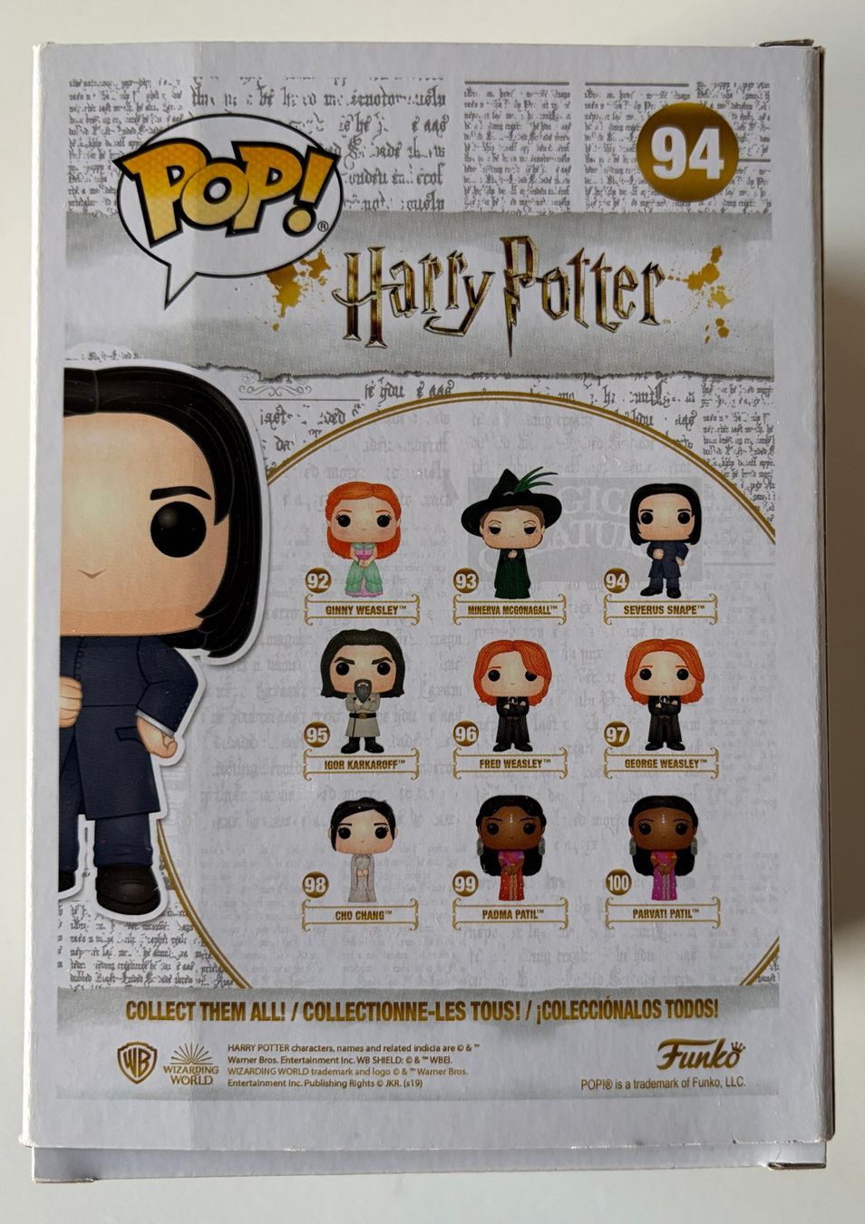 Funko Figuren: Funko Pop - Harry Potter - Severus Snape - Yule Ball - 94 – Neu und originalverpackt aus Grand-Lancy von alf_8dk7 5