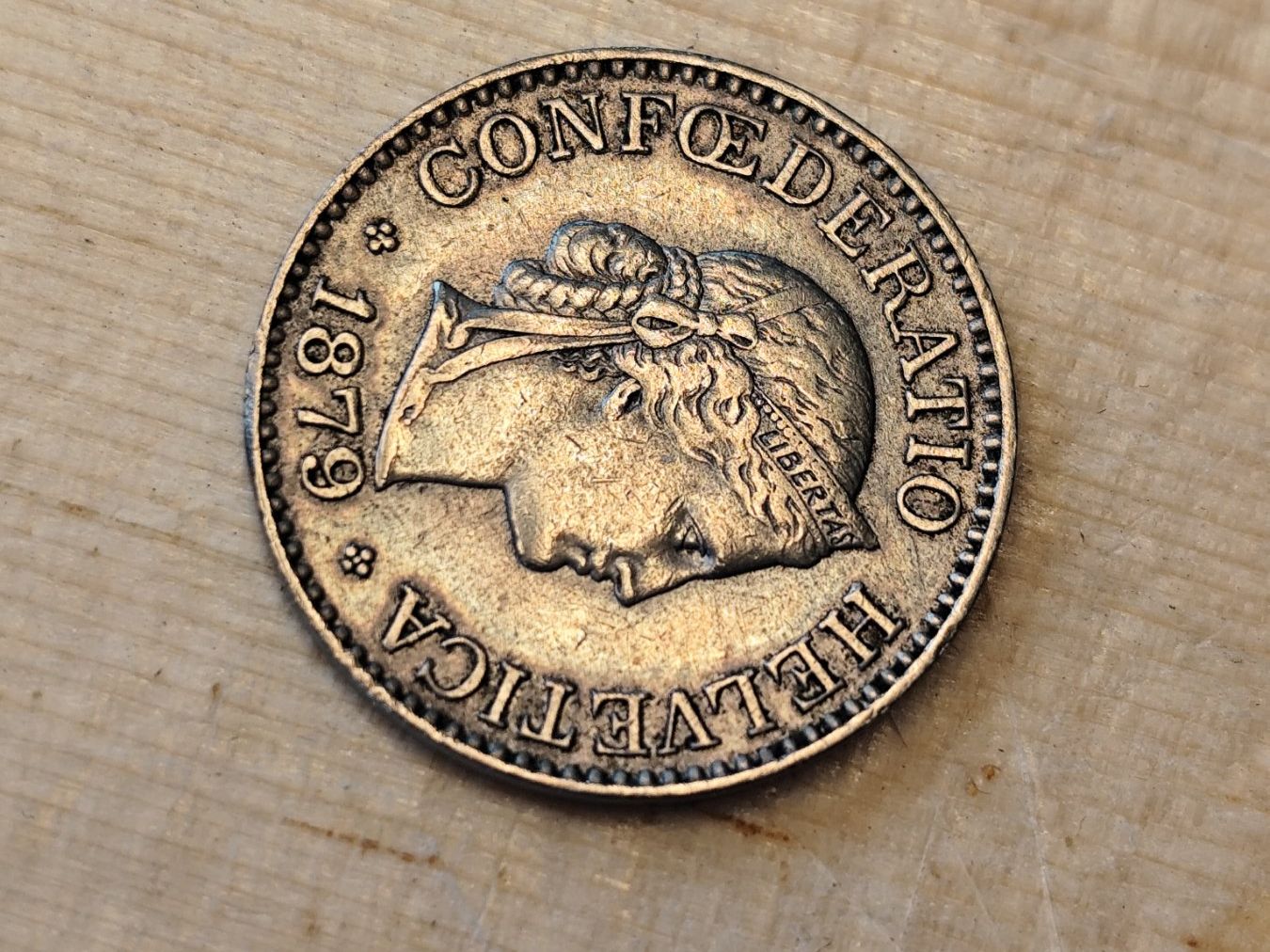 Alle Münzen: ==> 10Rp 1879 ss <== – Gebraucht aus Bern von b.man_is_back 1