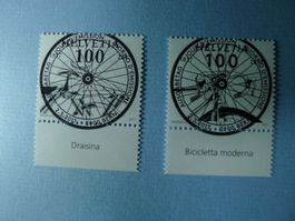 2017 Sondermarken Velo 1622-1623 ET Vollstempel