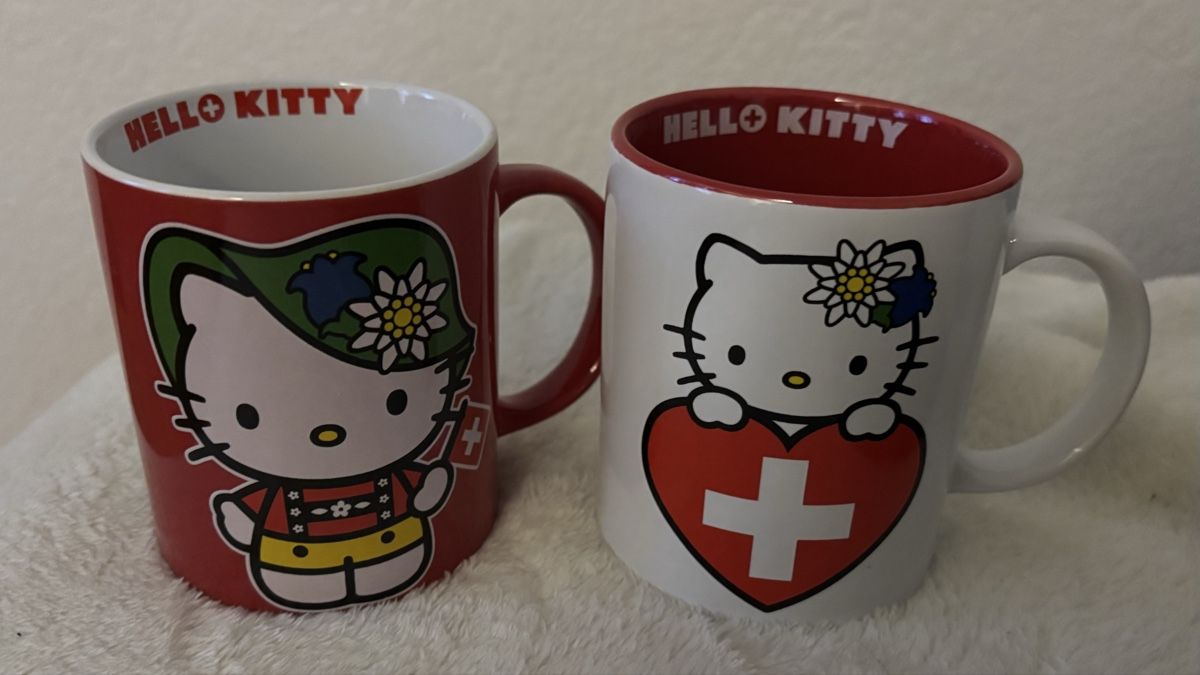 Tassen: Hello Kitty Swiss edition Tassen – Neu (gemäss Beschreibung) aus Ossingen von jst_z962