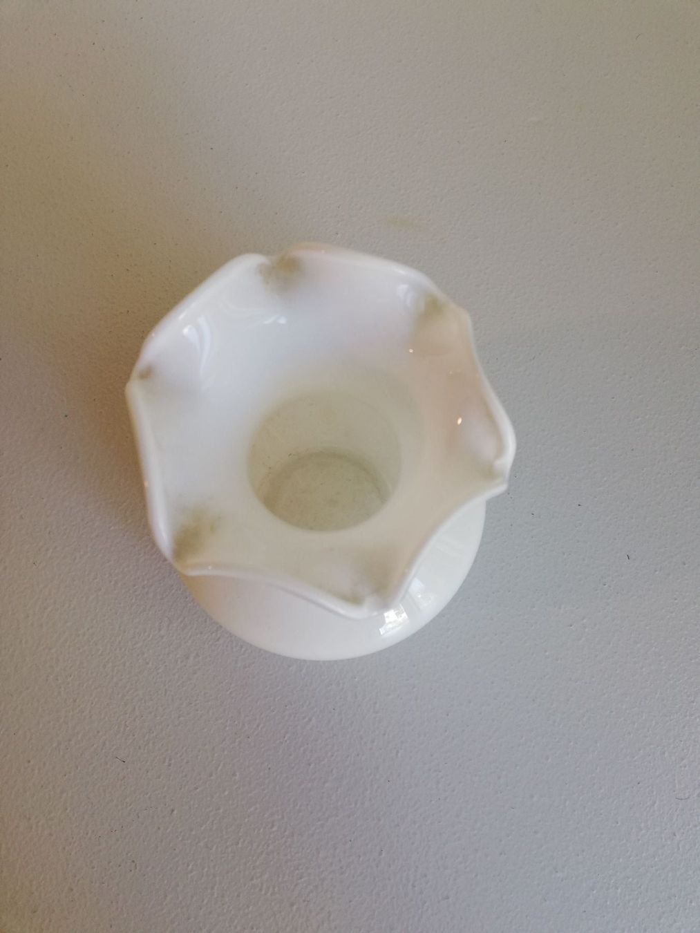Vasi & Recipienti: Vase Glas Weiss – Nuovo (secondo la descrizione) da Zuerich venduto da lichti 2