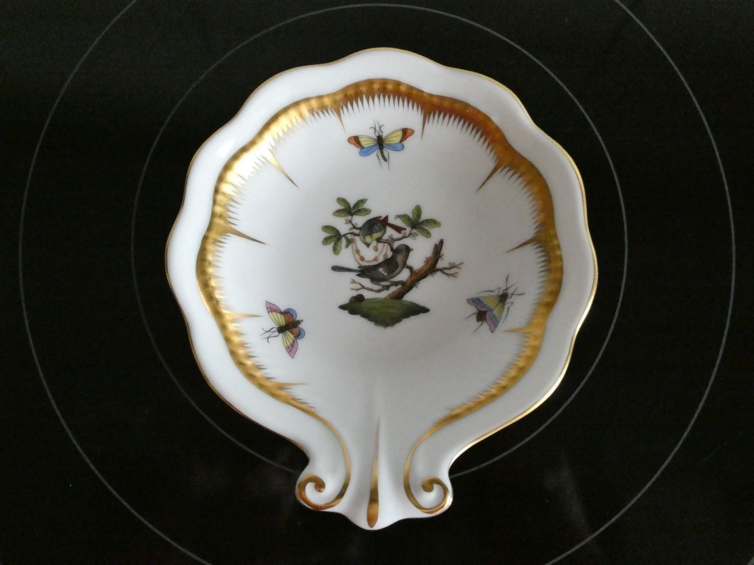 Herend Teller: Herend Rothschild Bird Schale – Gebraucht aus Dietlikon von Woodgate