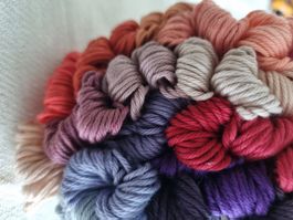 DMC Retors Mat Stickgarn – 36 Stränge, je 2 Farben–LOS LAN15