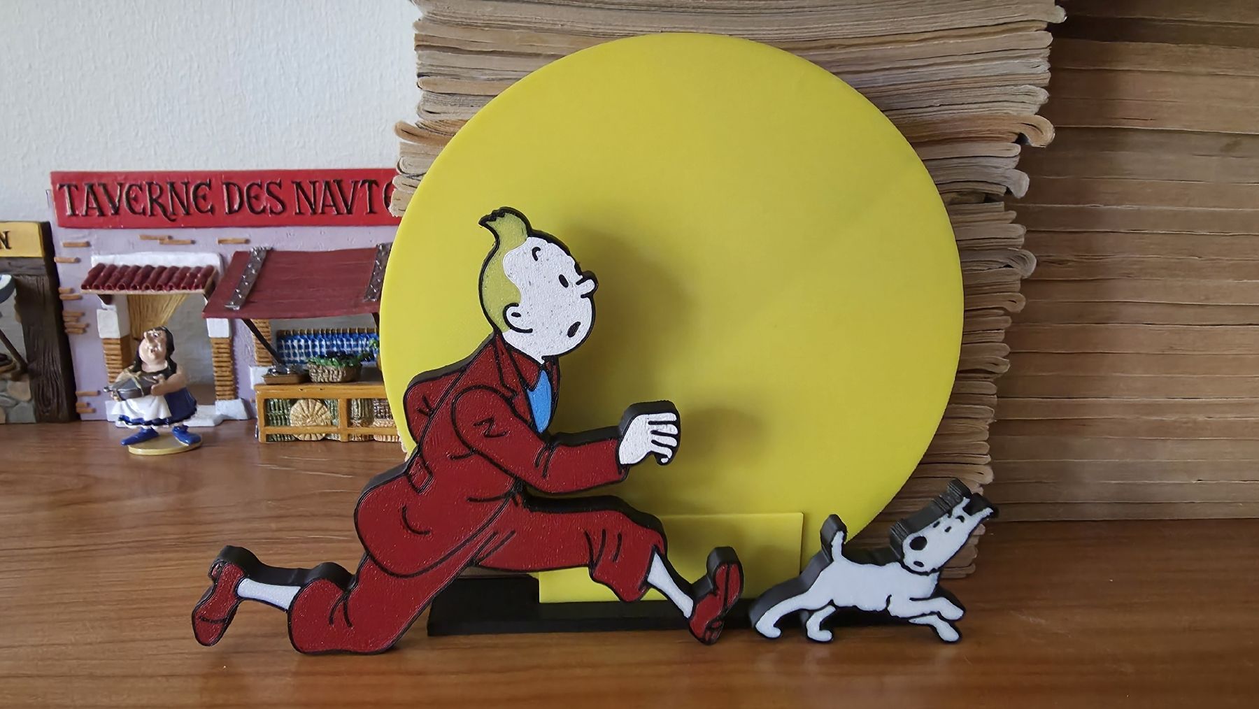 Fumetti: Tim und Struppi logo aus 3 Teilen – Usato da Ettingen venduto da 1964erNachtzugfahrer