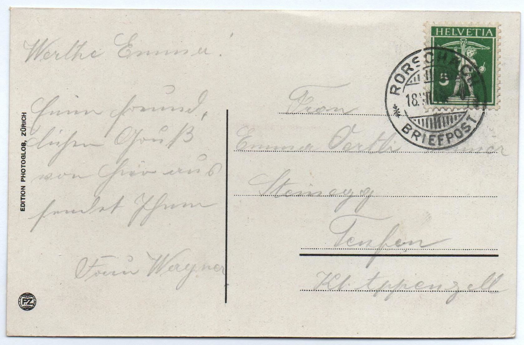 Cartes postales: RORSCHACH Hafen - Dampfer Christoph – D'occasion à Jona par philajona 1