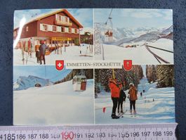 EMMETTEN- STOKHÜTTE RINDERBÜHL BERGRESTAURANT SKI AK ONW