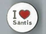 Plaketten & Abzeichen: Säntis Pin / "I ❤️ Säntis" – Gebraucht aus Zürich von t24_de