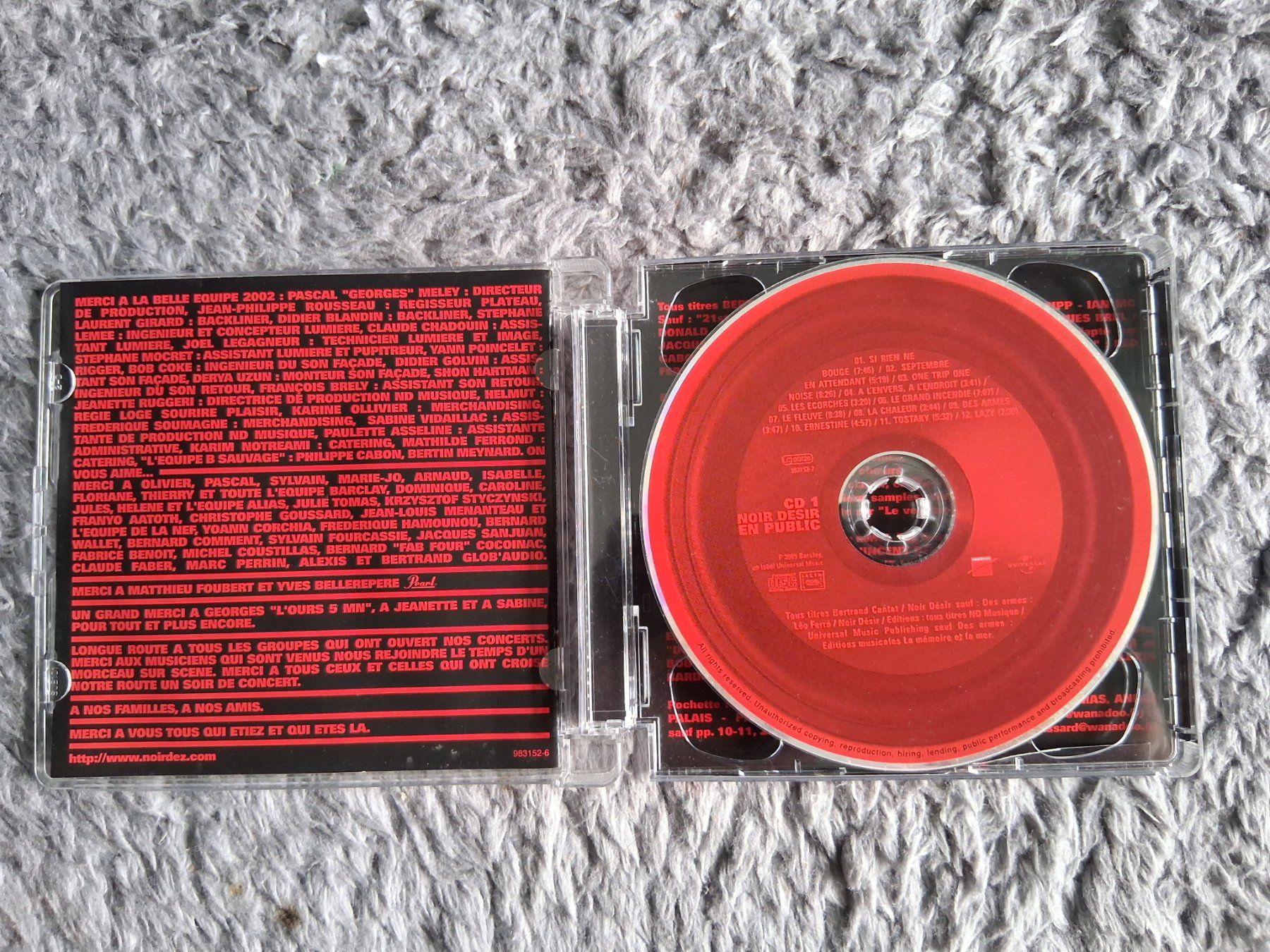 CD: NOIR DESIR    EN PUBLIC    CD – Usato da Wetzikon ZH venduto da Ramones01 2