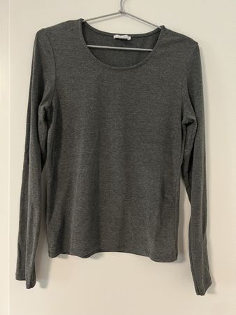 Graues Langarmshirt Gr.L