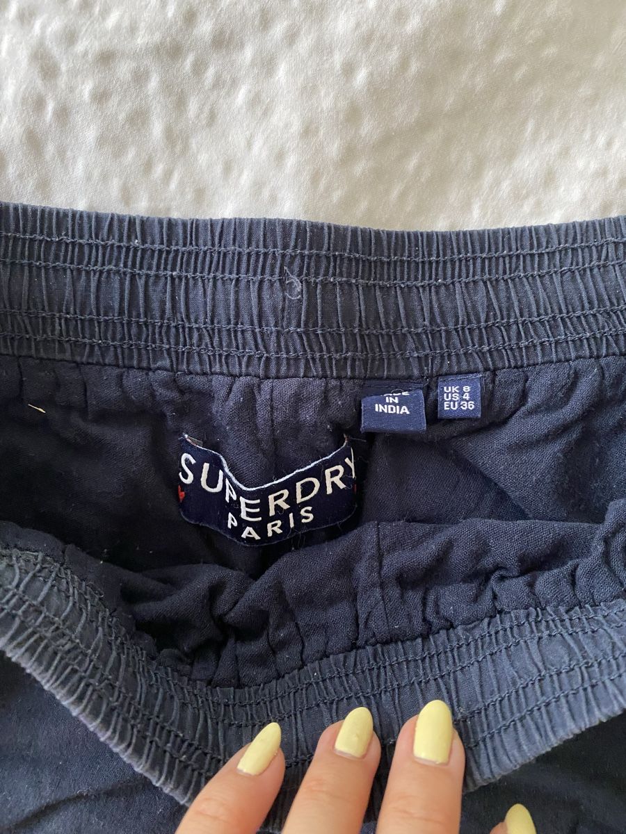Superdry Pantalons: Superdry Shorts Dunkelblau – D'occasion à Zürich par yae56 1