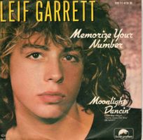 Single7  Leif Garrett  -- Memorize your number