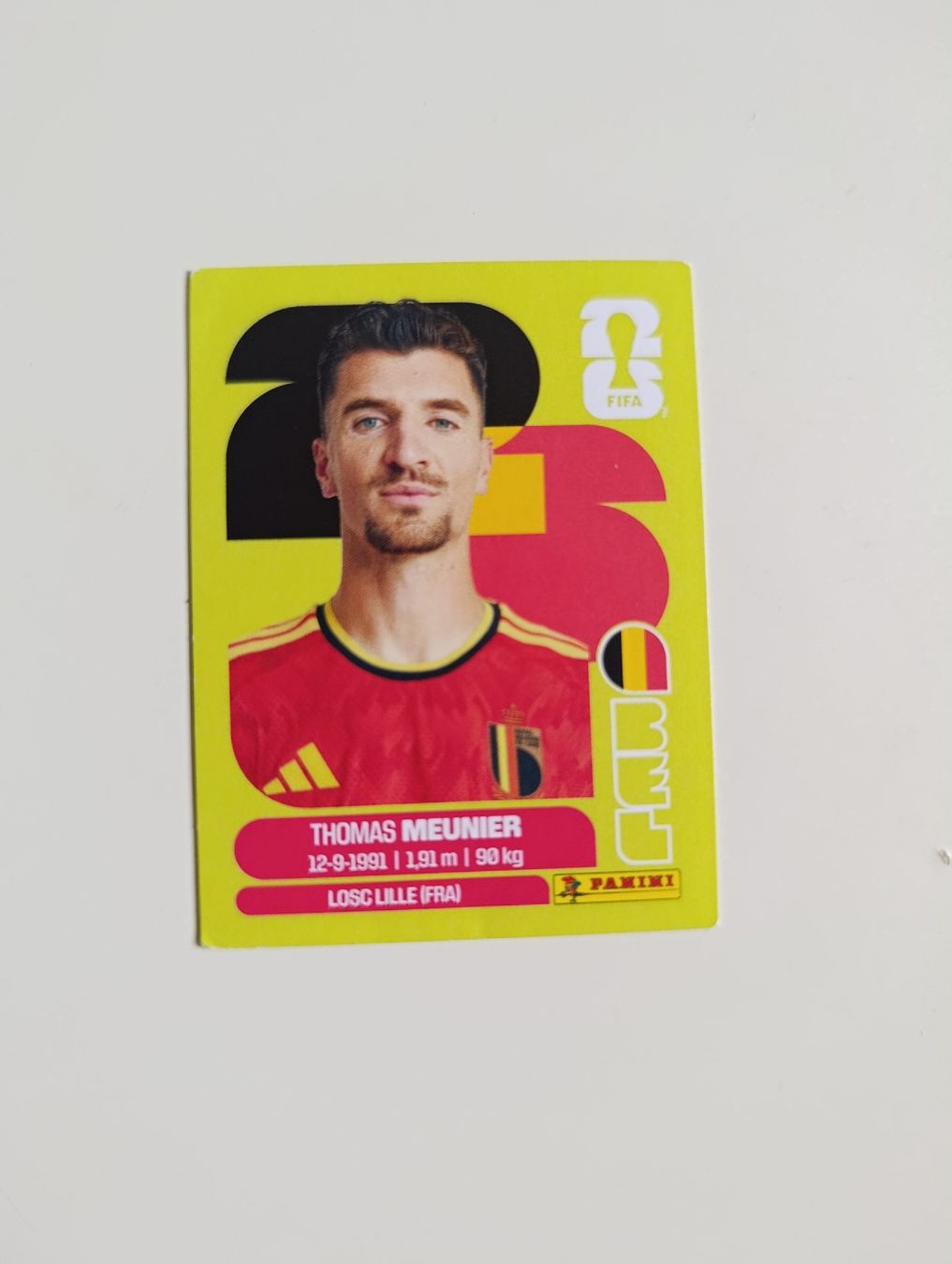Panini Cartes à collectionner: Panini World Cup 2026 BEL 8 Meunier – Neuf (Voir description) à Lavey-Village par pas_7xd2