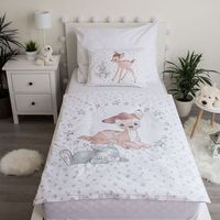 Disney Baby Kinder Bettwäsche Reh Bambi und Hase Klopfer