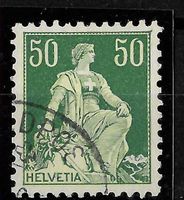 1940, 113y, 50Rp Kreidepapier, gestempelt (14371)