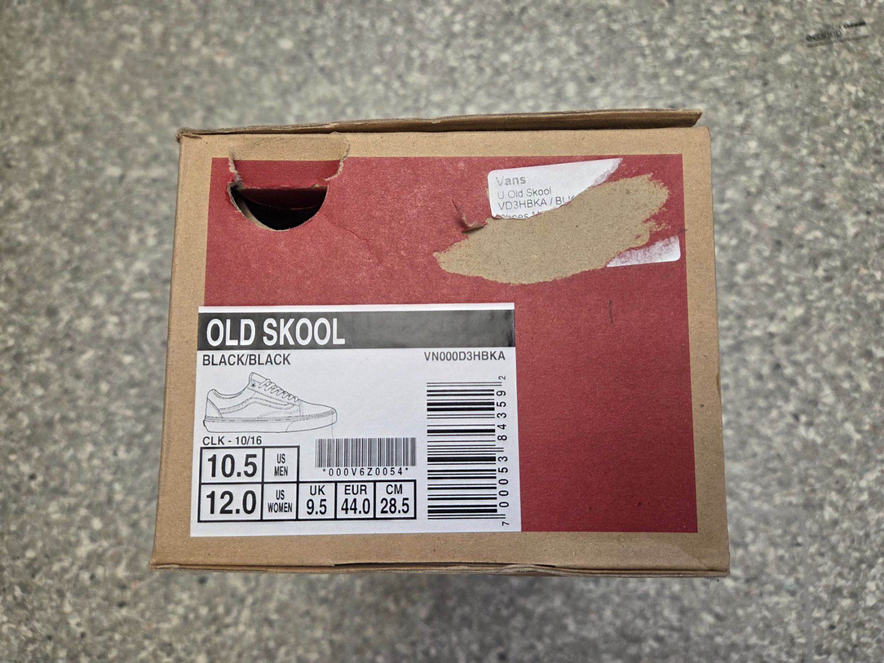 Vans Herrenschuhe: Vans Old Skool - Black/Black 44 – Gebraucht aus Sempach Station von Miss_sixty6 1