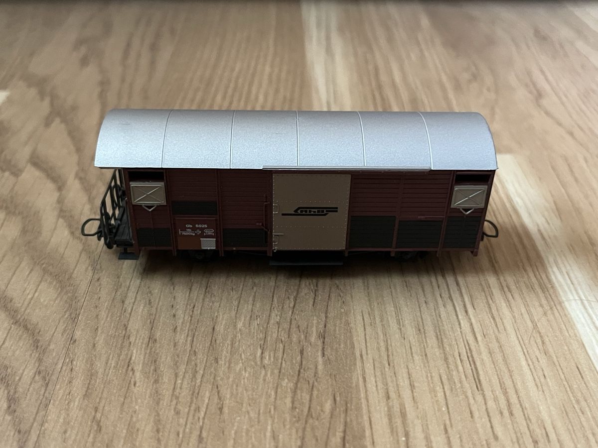 Bemo Modellini di ferrovie: Bemo 3 Gedeckterwagen Gb – Usato da Blonay venduto da babast_ 1
