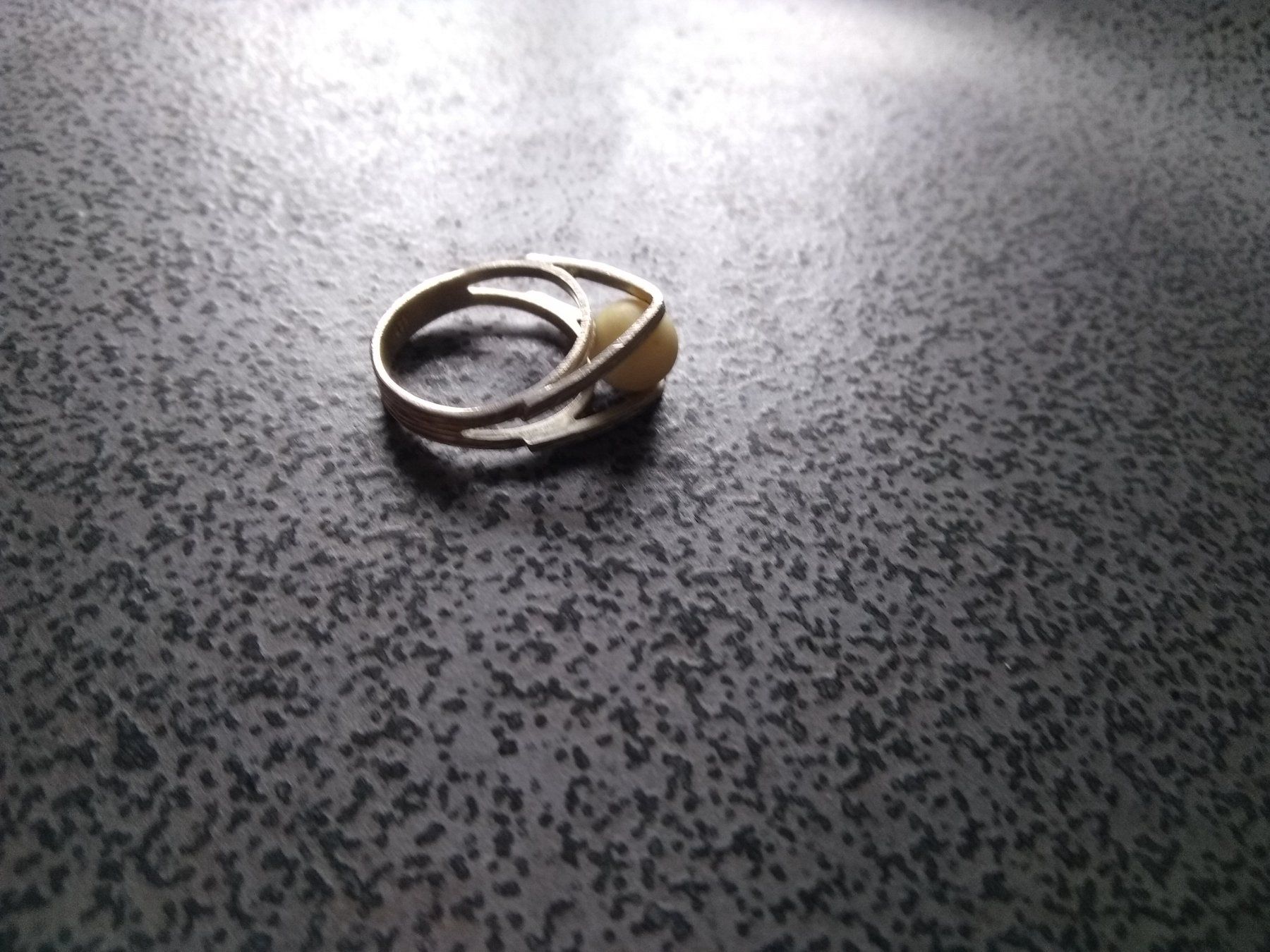 Ringe: Besonderer Silberring mit Kugel aus Bein Feines Design! – Gebraucht aus Luzern von _gluecksfund_ 7