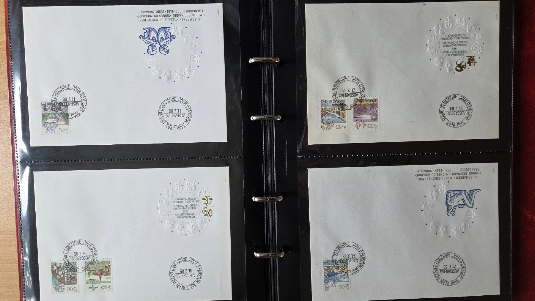 Tutti i francobolli: Album mit 56 FDC Briefen Schweiz – Usato da Muri b. Bern venduto da Nydegg3 9