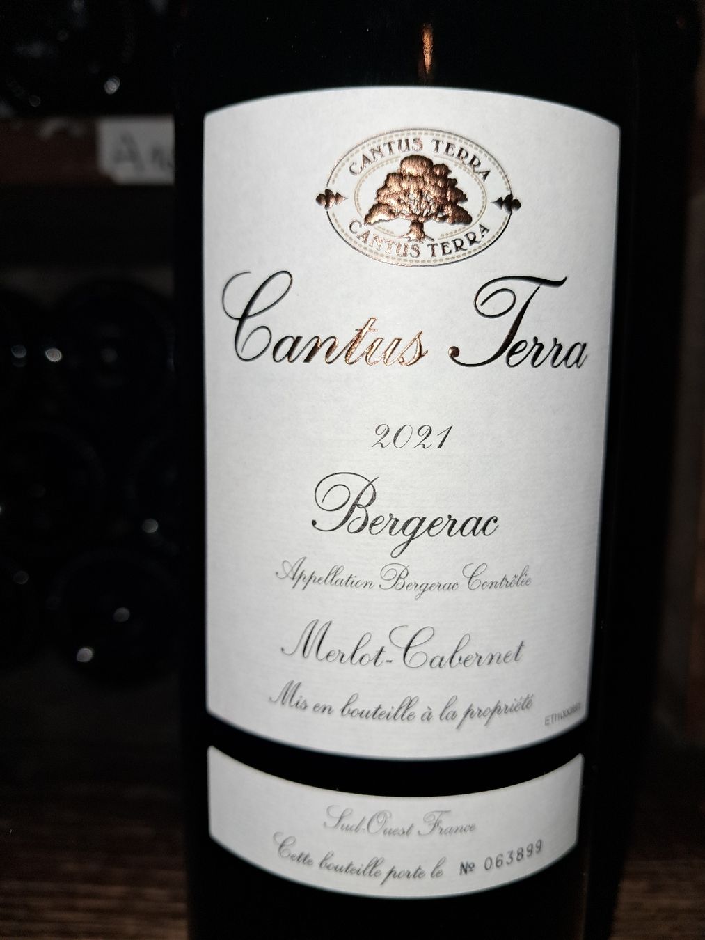 Wein: Cantus terra Bergerac rouge 2021 – Neu und originalverpackt aus Le locle von juliensaran 1
