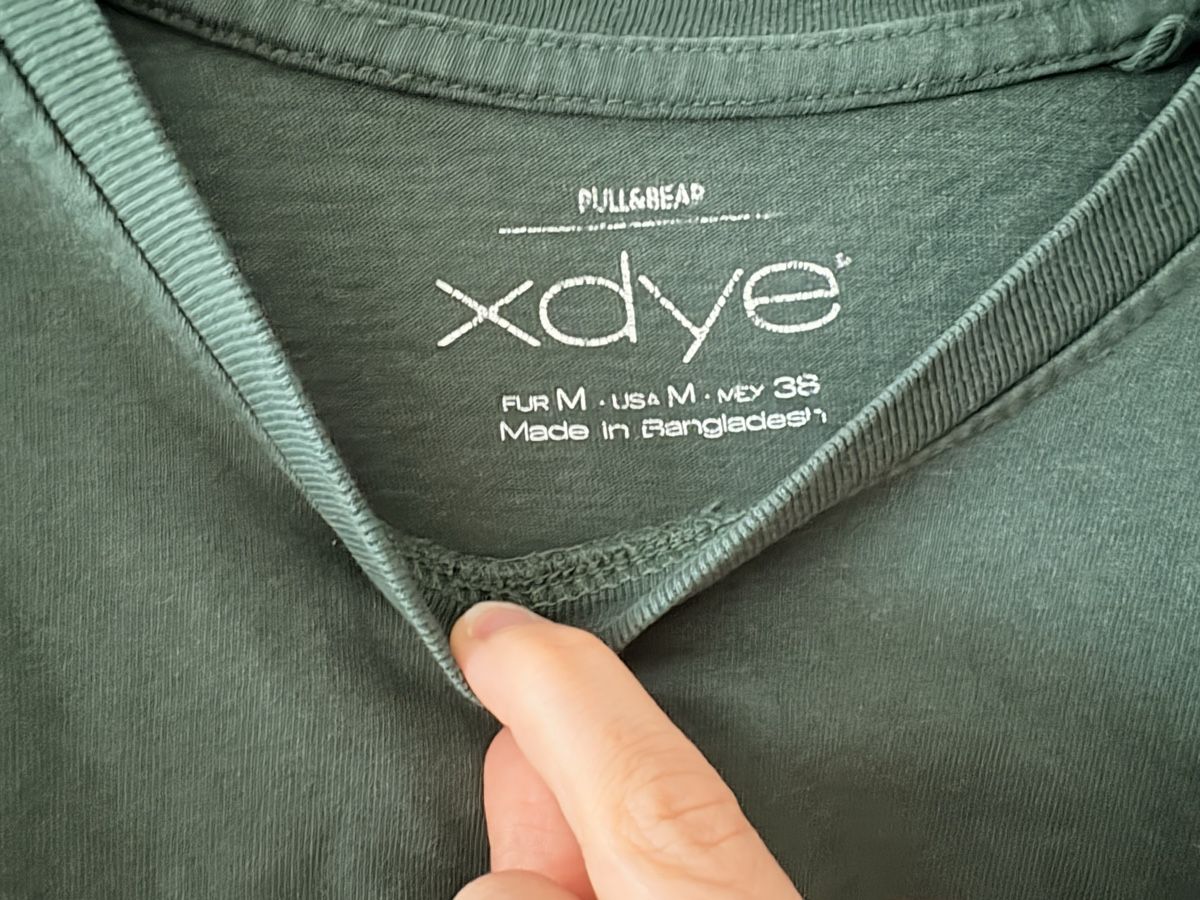 T-shirts: Maglietta Pull&Bear xdye verde – D'occasion à S. Antonino par FedeKikka88 2