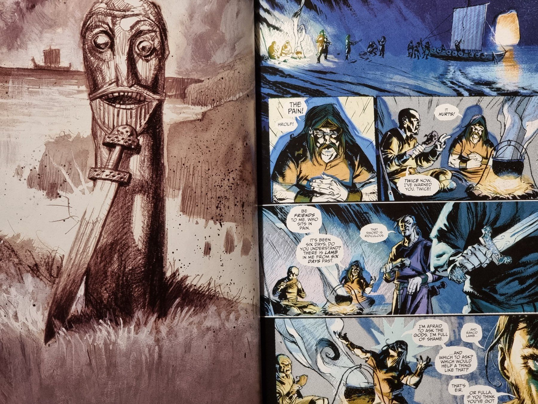Fumetti: Viking - The Long Cold Fire : Ivan Brandon / Nic Klein – Usato da Villigen venduto da Tschachtlan 4