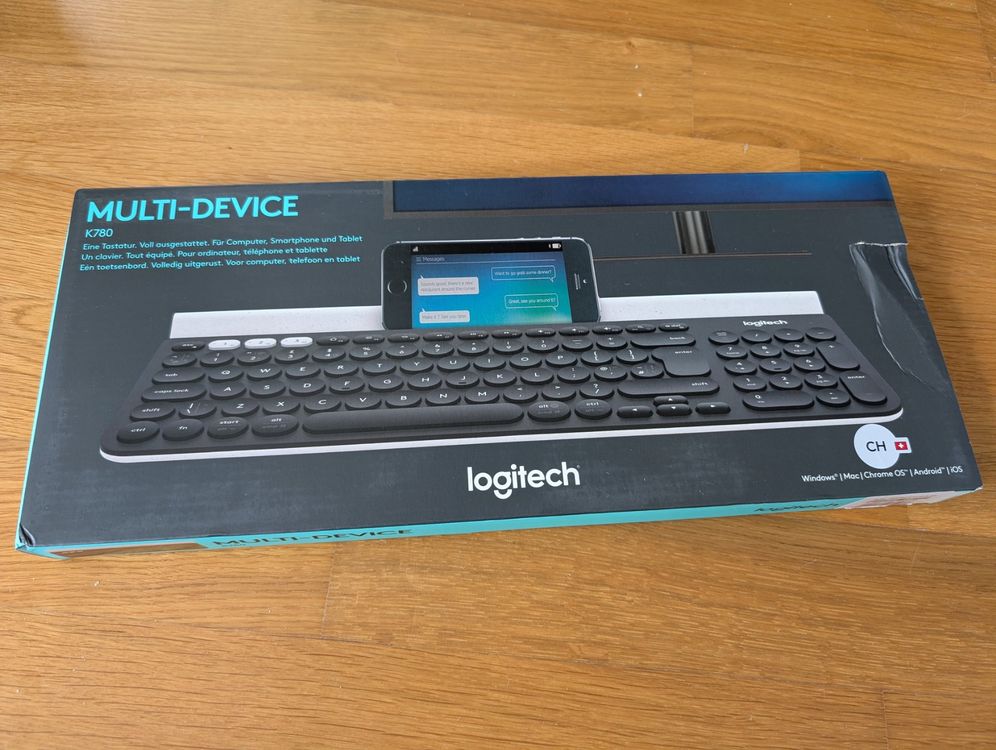 Logitech K780 Multi-Device Wireless Keyboard 920-008036 CH (Neu und ...