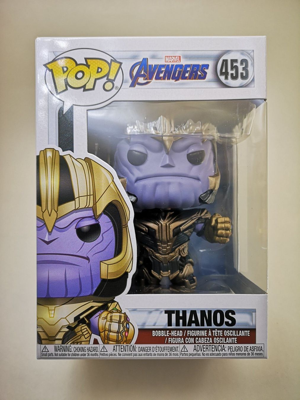 Funko Statuette: Funko Pop Thanos #453 – Nuovo e nell'imballaggio originale da Riehen venduto da _TheCollectorShop_