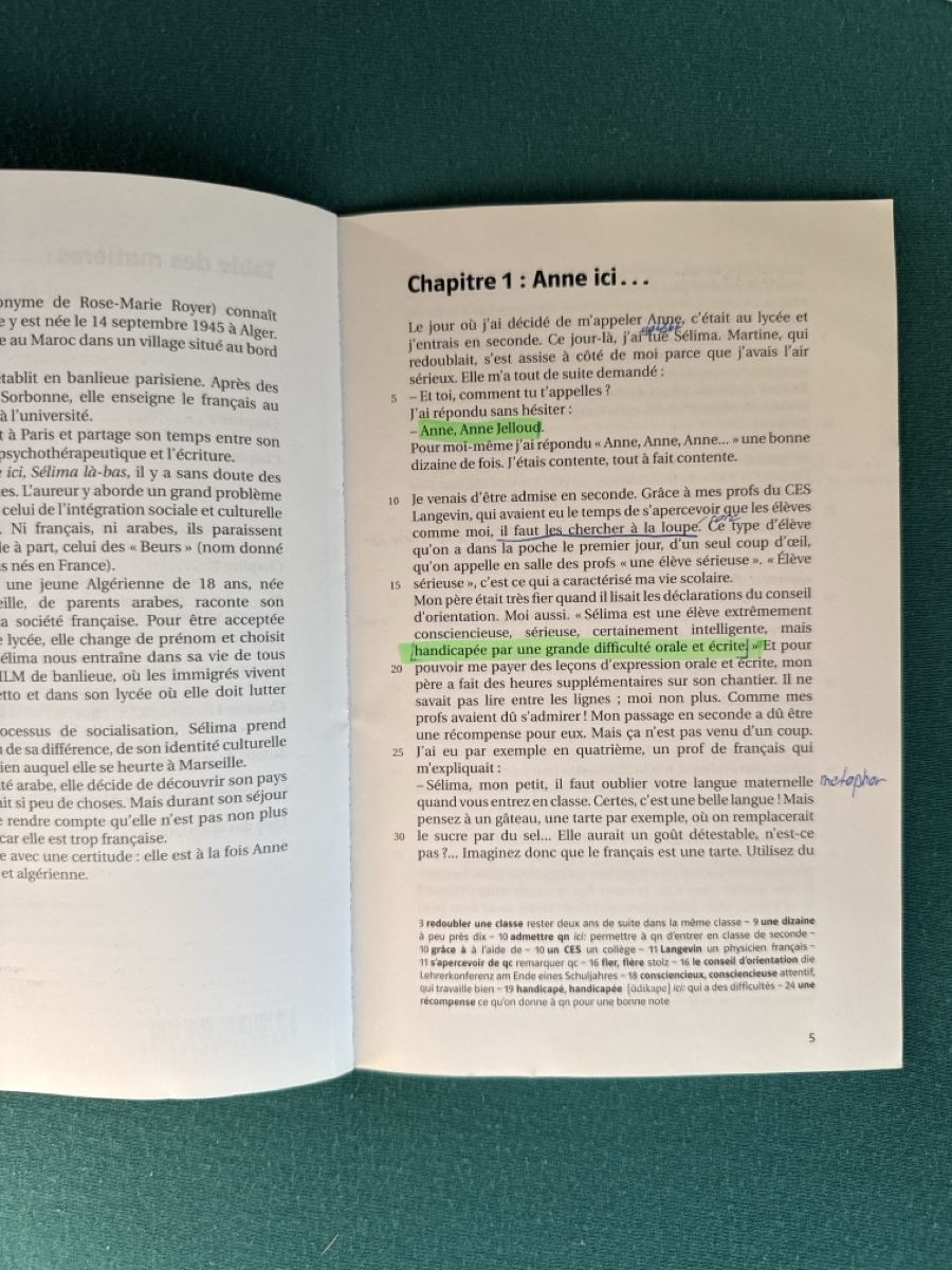 Livres: Anne ici - Selima la-bas – D'occasion à Widnau par Refik28 2
