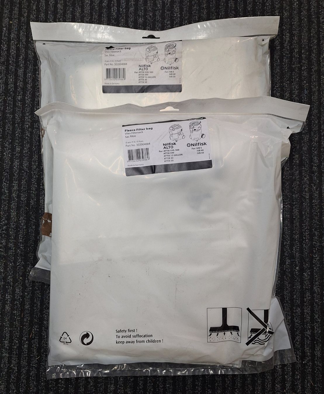 Nilfisk Aspirapolveri & Accessori: Nilfisk Staubbeutel Filtersack – Nuovo e nell'imballaggio originale da Kefikon TG venduto da Amisch