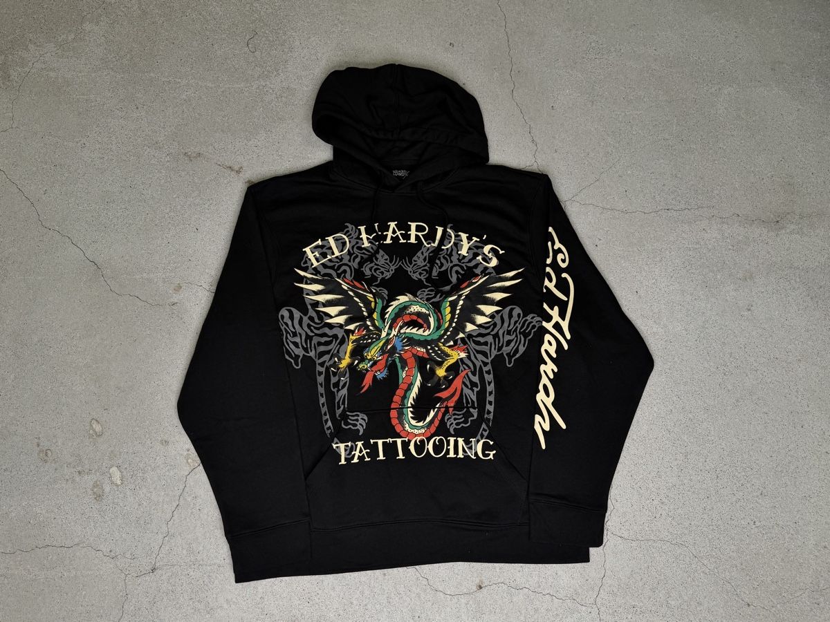 Ed Hardy Maglioni & Felpe: Ed hardy hoodie Gr. Xl – Nuovo (secondo la descrizione) da Luzern venduto da Fabri2000