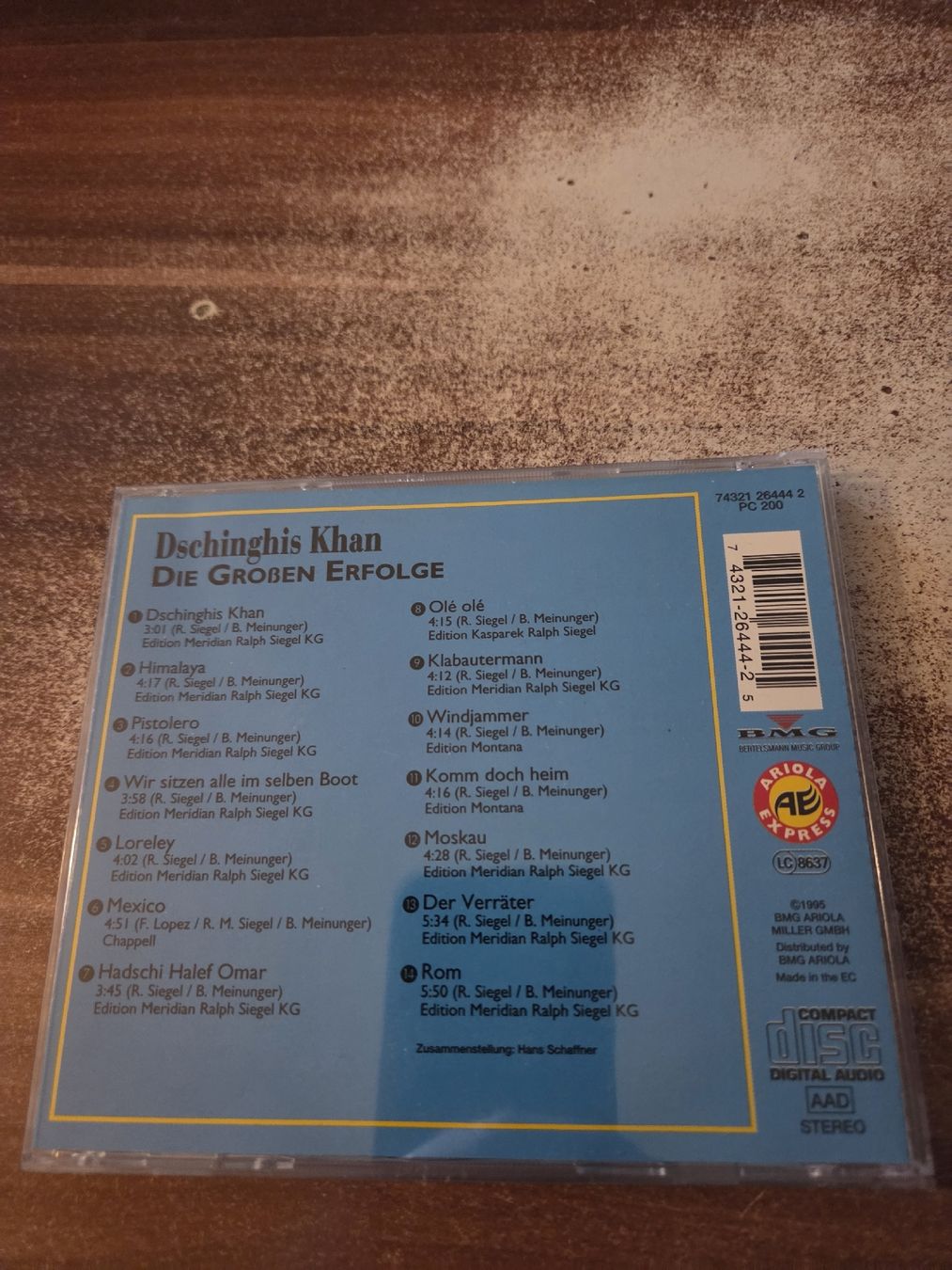 CD: Dschinghis Khan - Die grossen Erfolge – Usato da Wattenwil venduto da Mage66 1