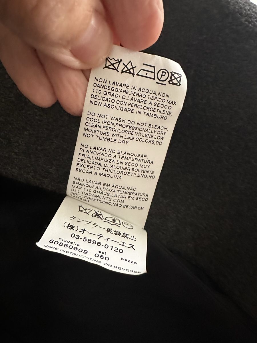 Max Mara Cappotti: MaxMara Studio Wool Coat, Grey, Size 40 – Usato da Zürich venduto da kas_g26m 5