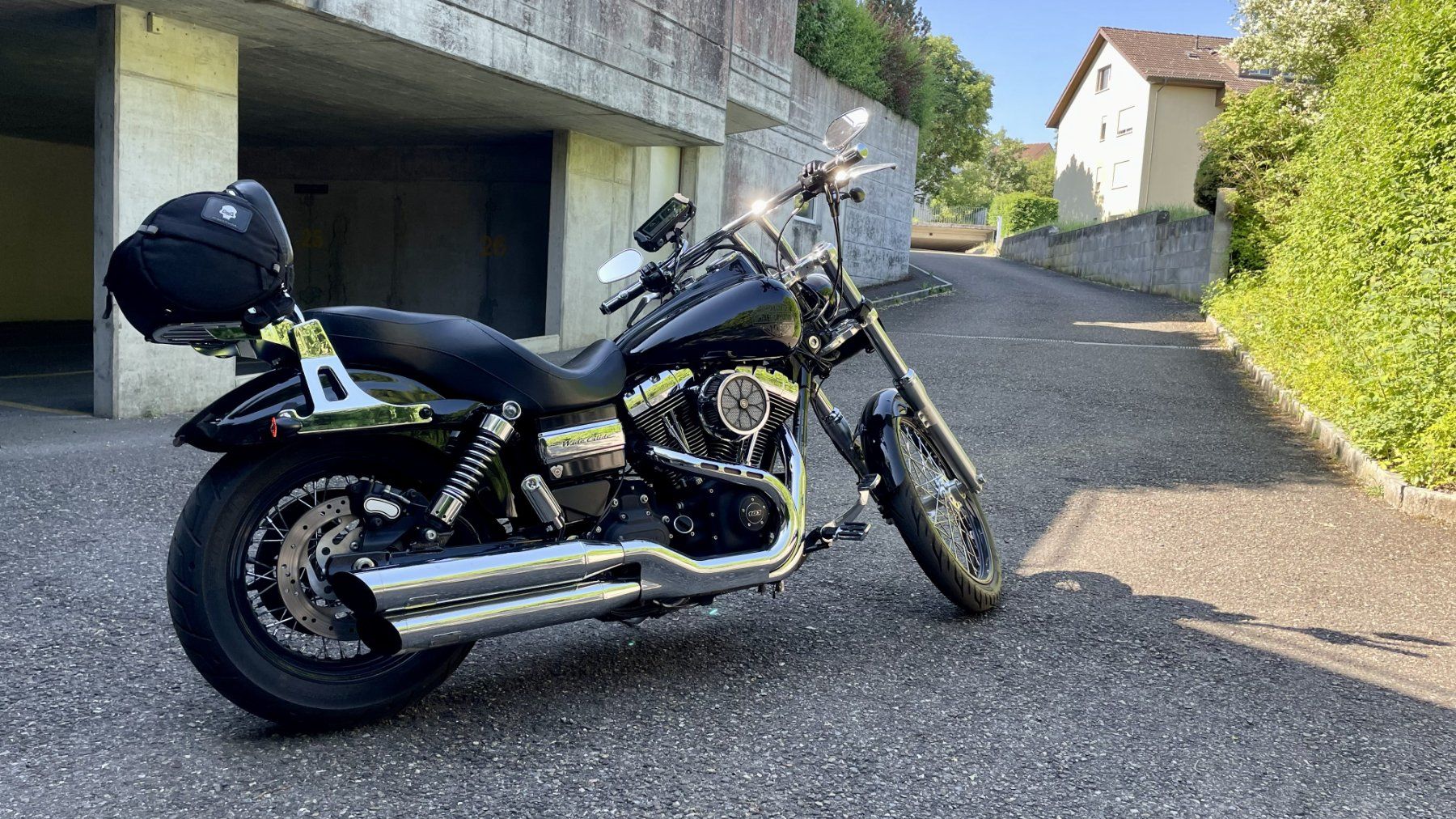 Harley-Davidson Chopper: Harley Davidson FXDWG Dyna Wide Glide 103cci – Usato da Winterthur venduto da forlinm 2