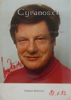 Herbert Bötticher (1928-2008) Schauspieler - Autogramm