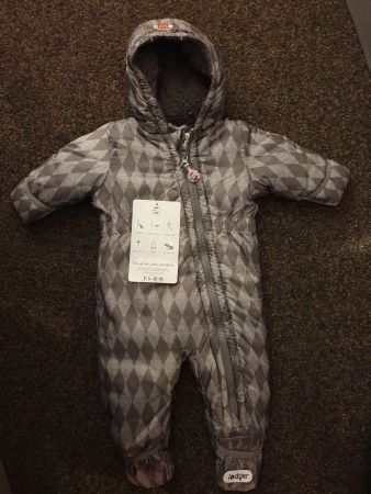 LODGER BABY OVERALL COAL 6-12M / 74