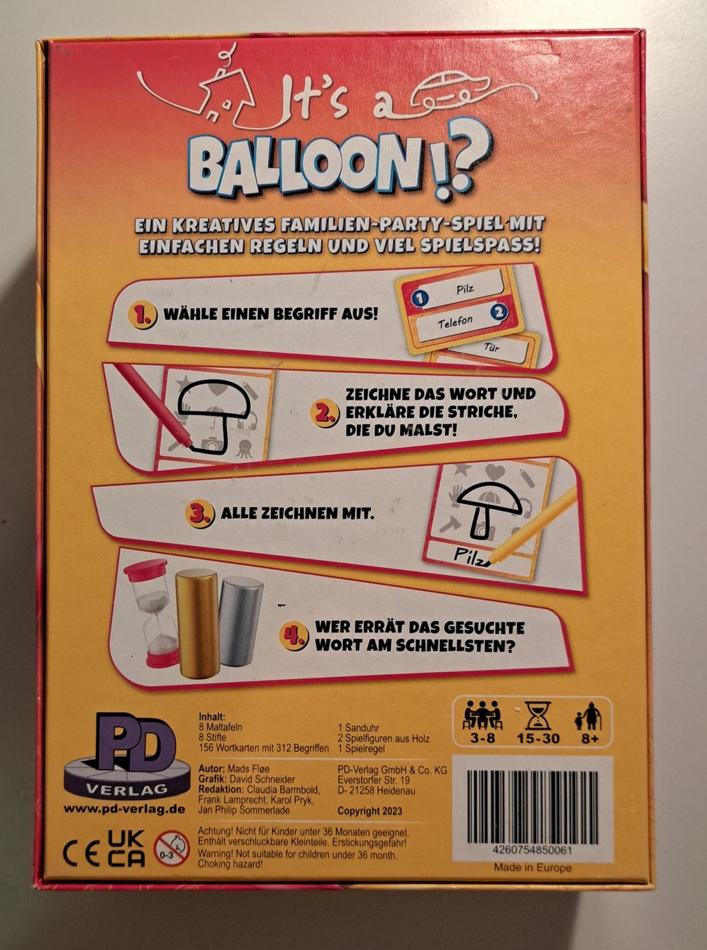 Giochi: It's a Balloon - Partyspiel – Usato da Stans venduto da bergsicht42 1