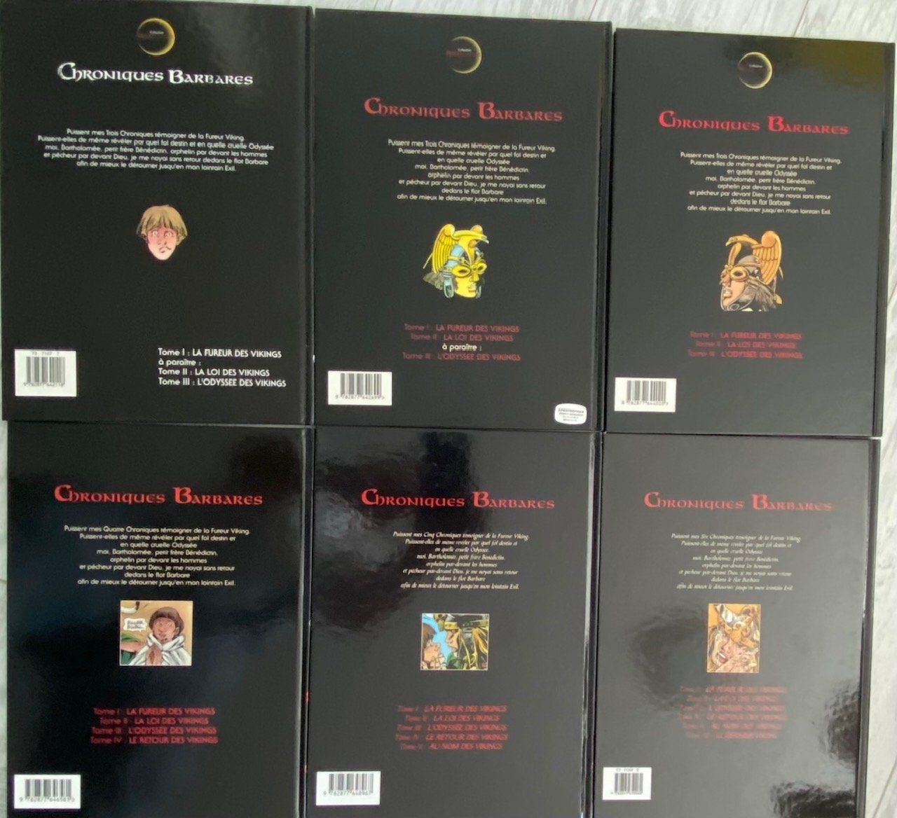 BD: Chroniques Barbares - série complète – D'occasion à Geneveys-Coffrane par Momoali 1