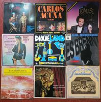 Schallplatten Konvolut 9x LP – Mix Klassik, Tango, Jazz u.a.
