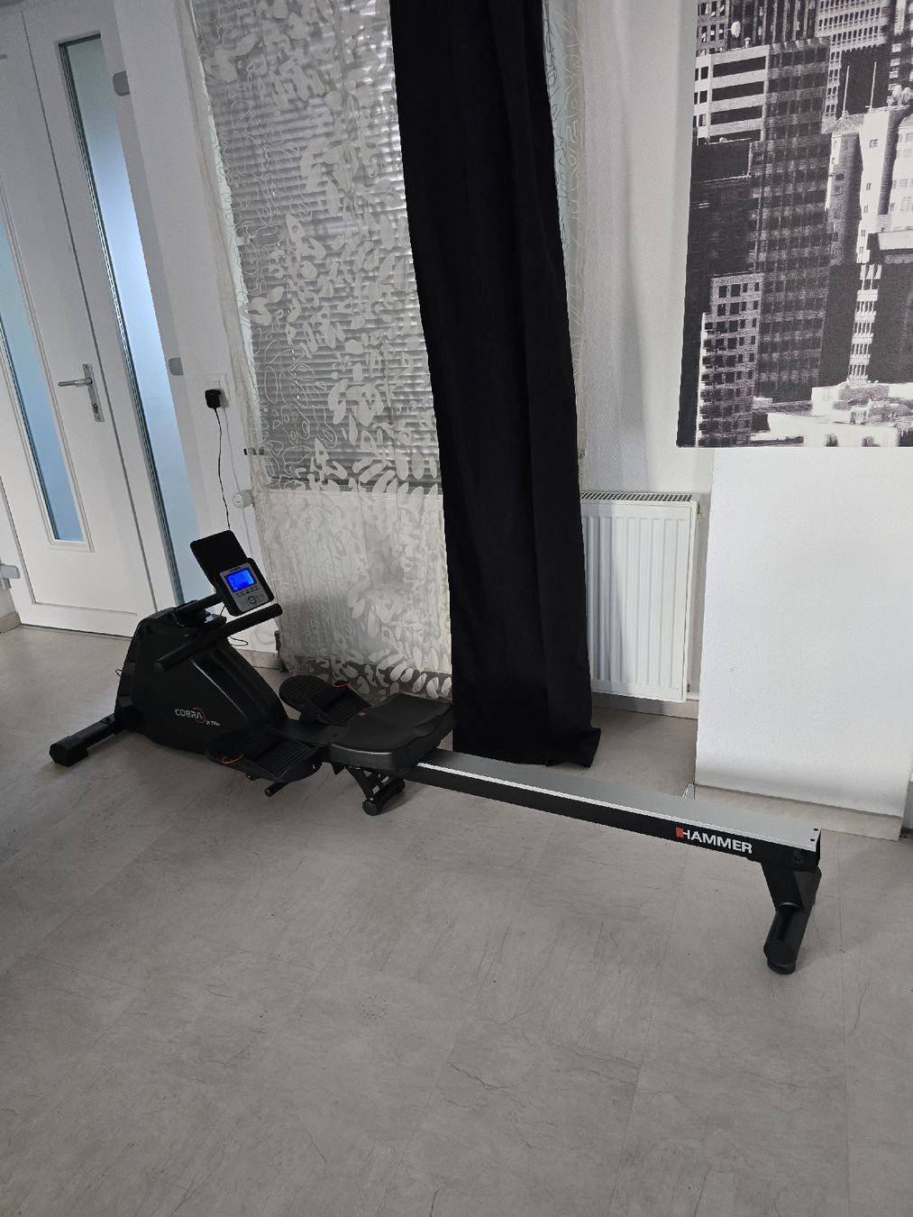 Hometrainer: Hammer Cobra XTR Rudergerät gebrauchter Zustand – Usato da Derendingen venduto da S.Skorbi 2