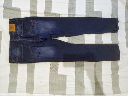 Men's Jack and Jones Jeans, Blue, Size 36x33