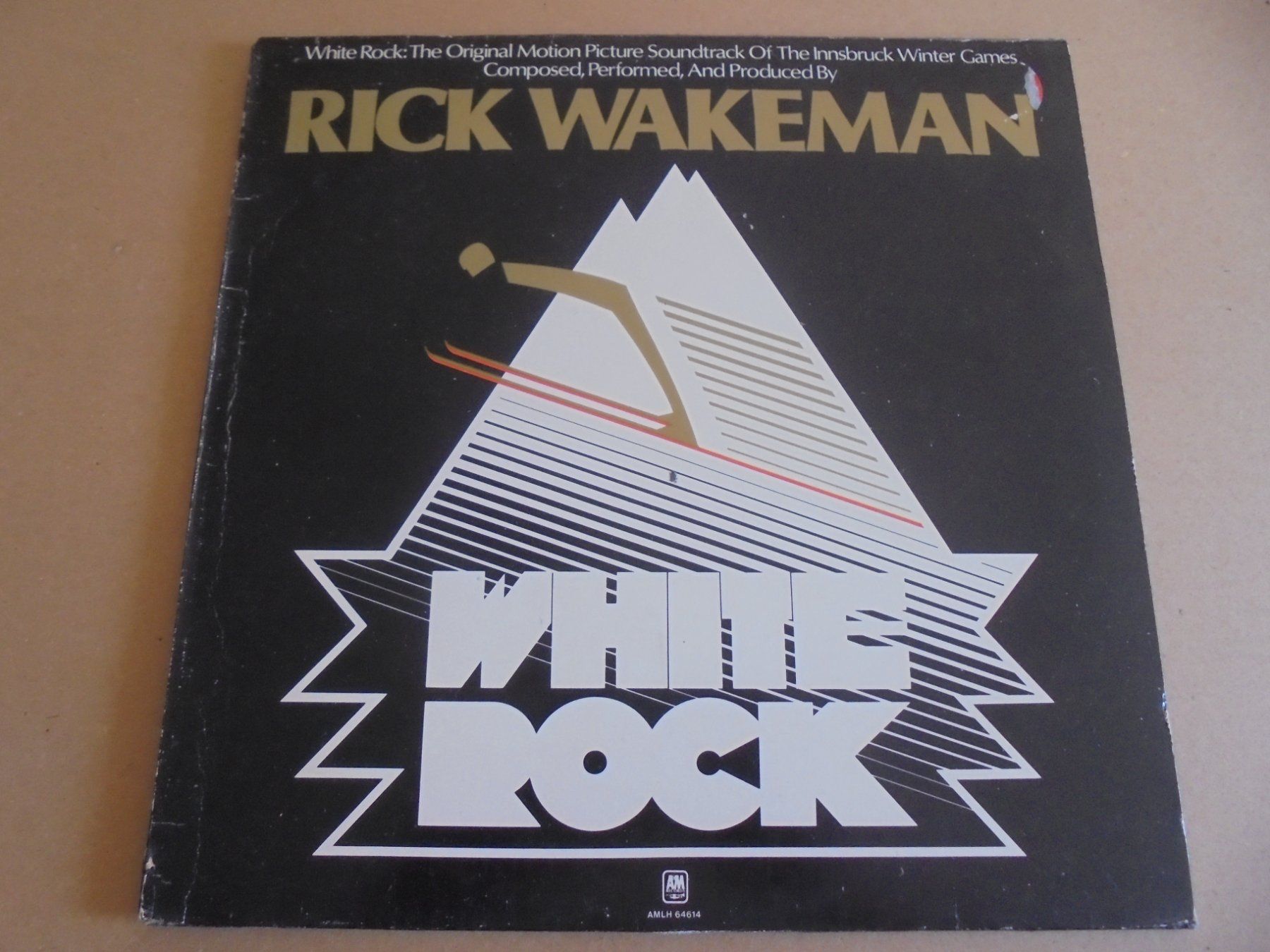 Dischi in vinile: Rick WAKEMAN " White Rock " LP Hollande 1977 – Usato da Crissier venduto da Promopost
