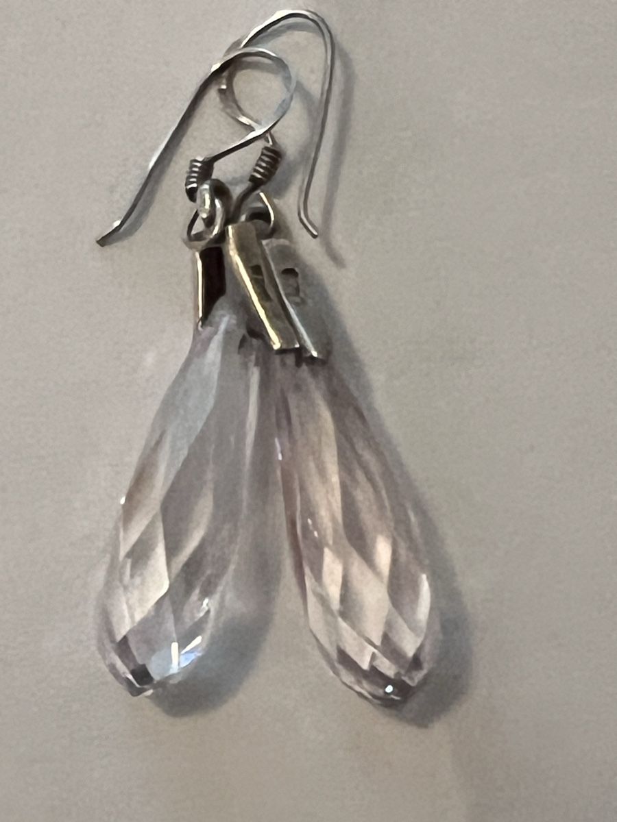 Ohrringe & -stecker: Bergkristall Silber Ohrhringe – Gebraucht aus Wabern von La-Vitrine 1