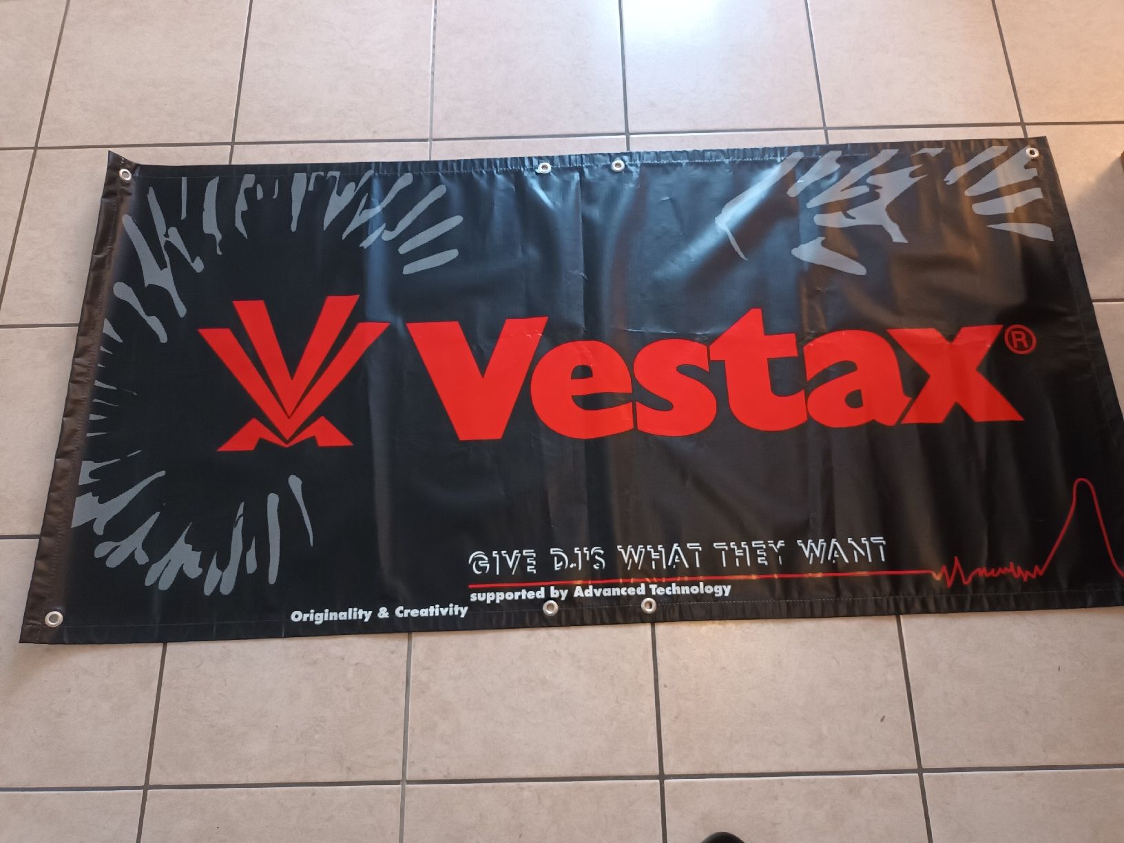 Vestax Musikinstrumente: rare Banner Vestax – Gebraucht aus Caneggio von matte123 2