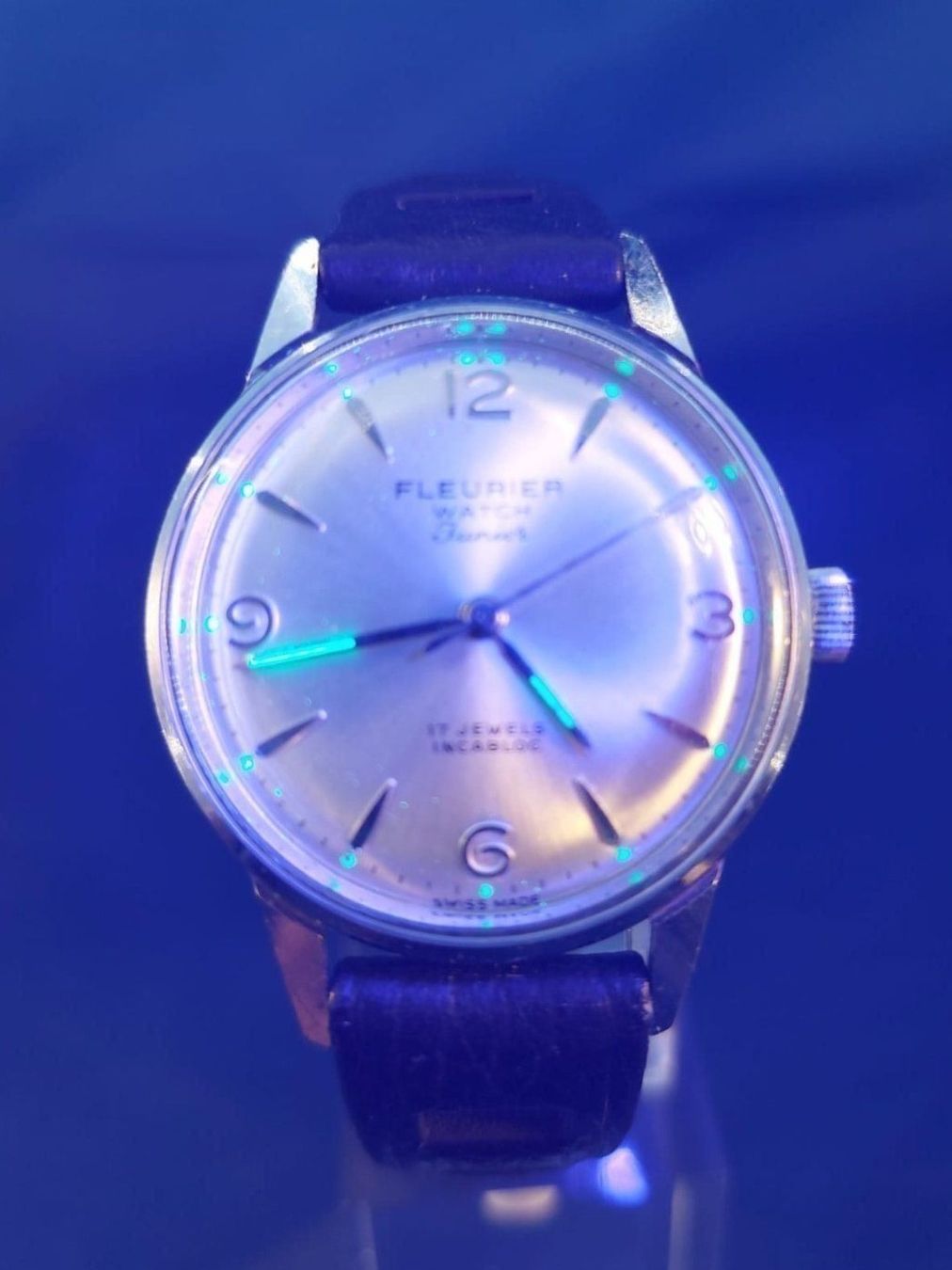 Orologi: vintage FLEURIER WATCH Junior, Uhr – Usato da Bassersdorf venduto da antik_leo 1