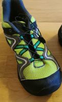 Salomon outdoor shoes green black used condition 37 1/3