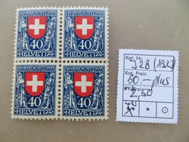 Viererblock PJ 1923**