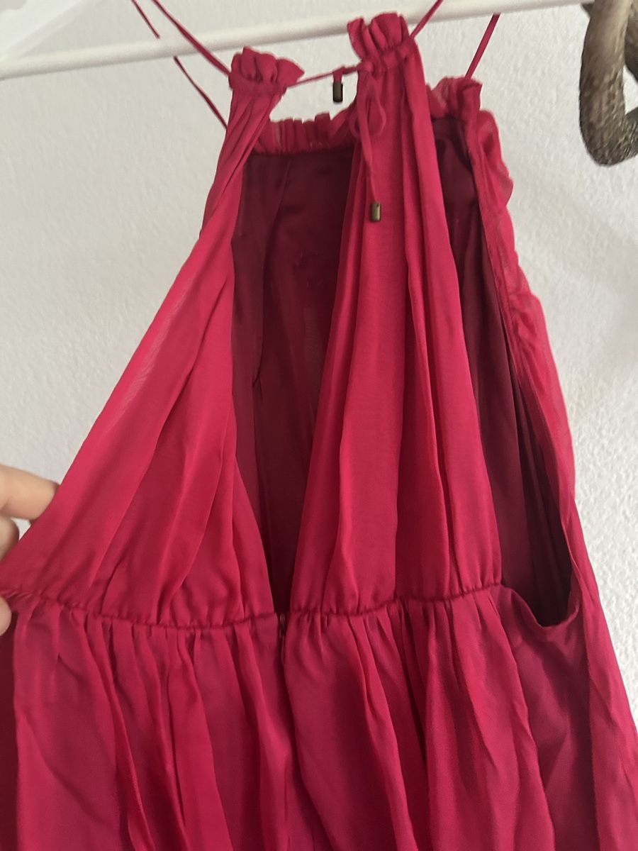 Vestiti: 100% Seide Kleid Fuchsia S – Usato da St. Gallen venduto da jojan 6
